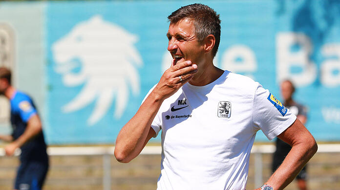 Trainer Michael Köllner hat beim TSV 1860 die Qual der Wahl.