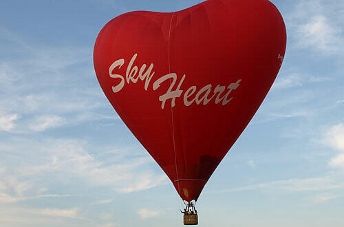 Heiraten im Heißluftballon, Foto: Ballon Crew Sachsen