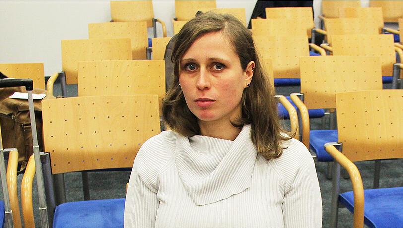 Christina C. am Mittwoch vor Gericht: Sie fährt einen Diesel – und will kein Software-Update. Christina C. am Mittwoch vor Gericht: Sie fährt einen Diesel – und will kein Software-Update.