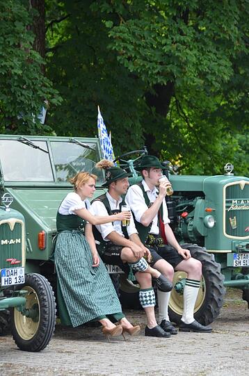 Am Samstag ist es wieder soweit: Zum zweiten Mal findet das große Oldtimer-Traktoren-Treffen statt. Die Oldies gehen auf Rundfahrt durch den Münchner Westen.