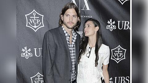 Ashton Kutcher und Demi Moore im Jahr 2011.