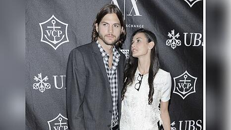 Ashton Kutcher und Demi Moore im Jahr 2011.
