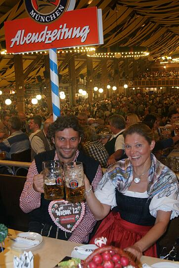 Opernstar Jonas Kaufmann mit Ehefrau Margarete Joswig