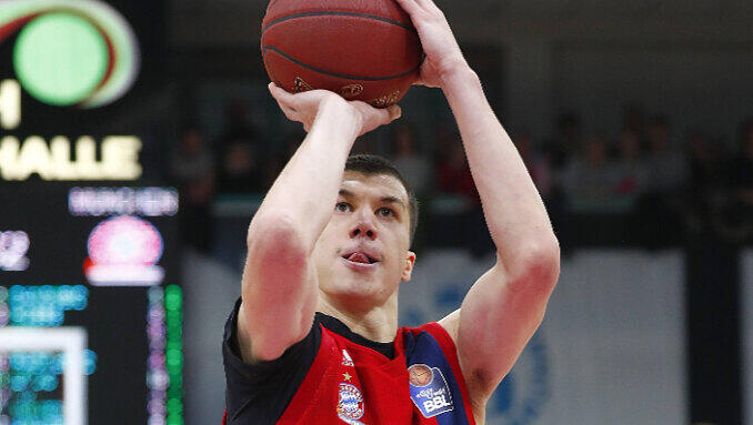 Beim 93:90 in Bayreuth am Sonntag war Vladimir Lucic mit 21 Punkten der Münchner Topscorer. Beim 93:90 in Bayreuth am Sonntag war Vladimir Lucic mit 21 Punkten der Münchner Topscorer.
