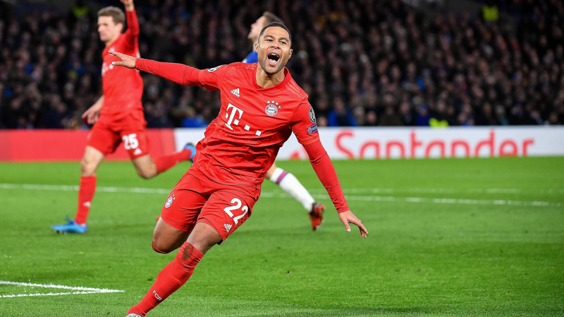 Serge Gnabry vom FC Bayern