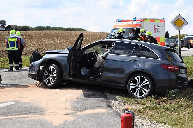 Am ausgelösten Airbag konnte die Polizei DNA sicherstellen.