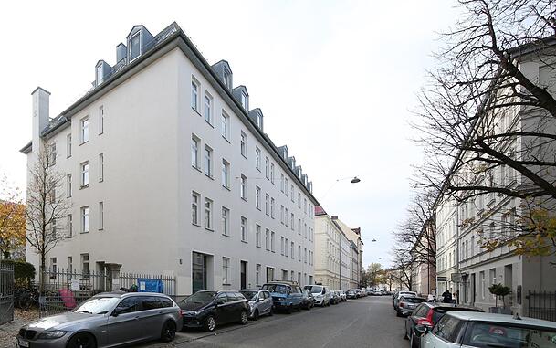 Hier lebte die Familie: Das Haus an der Tumblingerstraße 11 heute. Hier lebte die Familie: Das Haus an der Tumblingerstraße 11 heute.