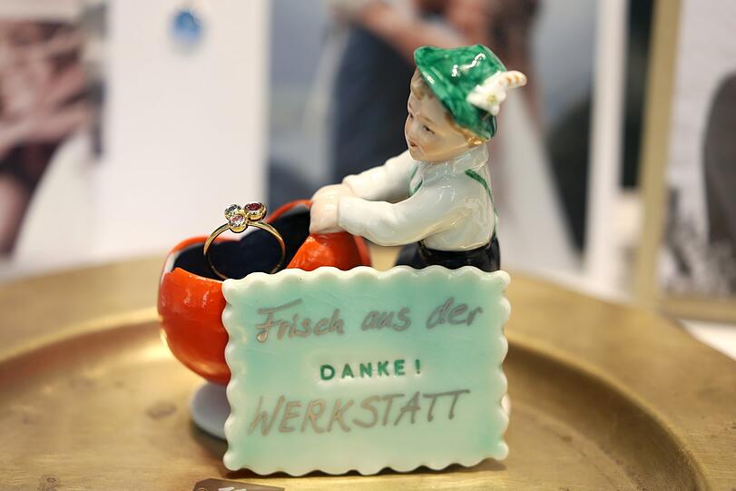Liebe zum Detail: Auch einen Goldschmied gibt's hier.