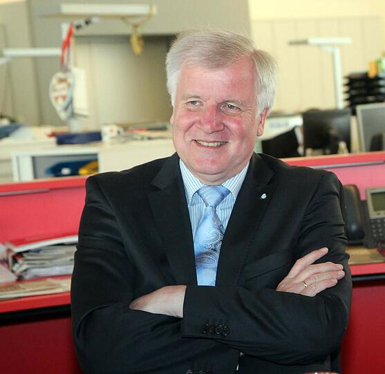 Brust raus und Schultern zurück - das wäre der Tipp für Bayerns Ministerpräsidenten Horst Seehofer (CSU) von Körperanlyseexperte Moesslang.