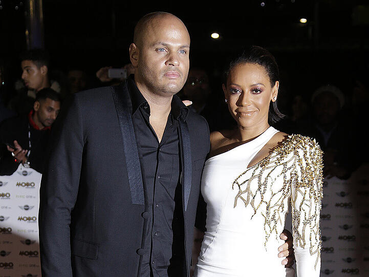 Mel B mit Ehemann Stephen Belafonte bei den Mobo Awards im Oktober