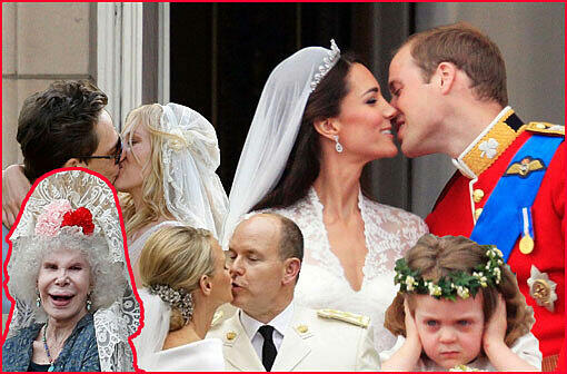 Hat sich da ein kleiner Hochzeitsschreck auf dem Bild verirrt? Nein nein, auch sie tritt am 5. Oktober vor den Traualtar, die Herzogin von Alba. Und reiht sich damit ein in die glamourösen Promi-Hochzeiten des Jahres 2011...die Bilder!