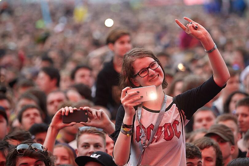 Die Bilder vom ersten Tag des Festivals Rock am Ring 2016 in Mendig.