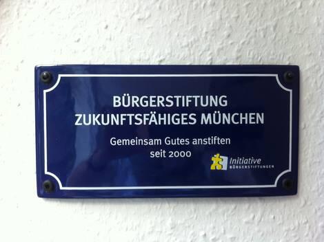 Ausgezeichnet: die Bürgerstiftung München.