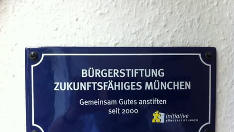 Ausgezeichnet: die Bürgerstiftung München. Ausgezeichnet: die Bürgerstiftung München.