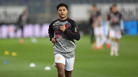 Serge Gnabry hat sowohl beim Spiel gegen Atlético Madrid als auch gegen Eintracht Frankfurt gefehlt.