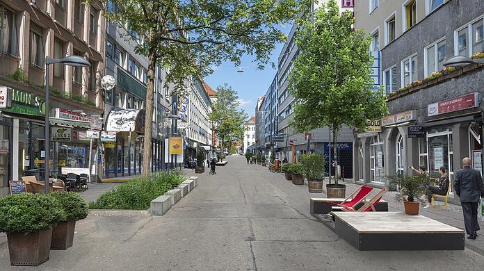 So könnte die Schillerstraße gestaltet werden.