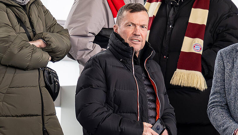 Er glaubt an Kanes Verlängerung: Lothar Matthäus. Er glaubt an Kanes Verlängerung: Lothar Matthäus.