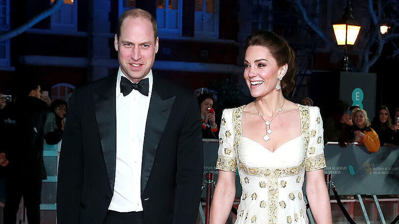 Prinz William und Herzogin Kate im Februar bei den British Academy Film Awards in London