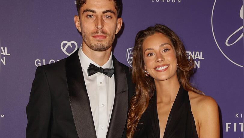 Kai und Sophia Havertz bei einem Event 2024 in London.