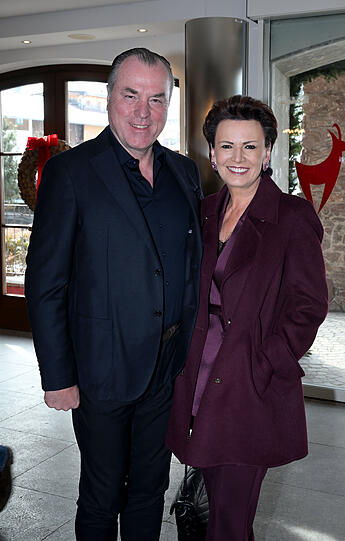 Clemens T&ouml;nnies mit Frau Margit