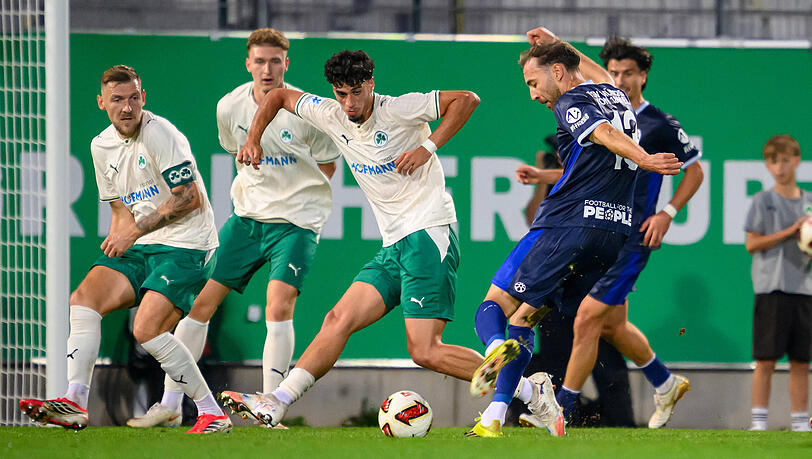 Haderte mit dem Remis in F&uuml;rth: Michael Eberwein.