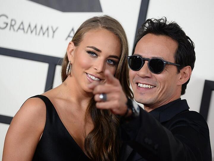 Bei den Grammys noch Arm in Arm: Chloe Green und Marc Anthony