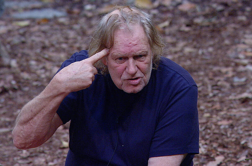 Gerüchten zufolge wird Gunter Gabriel das Dschungelcamp am Dienstagabend verlassen.