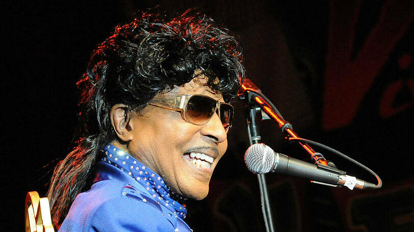 Little Richard während eines Auftritts in Las Vegas.