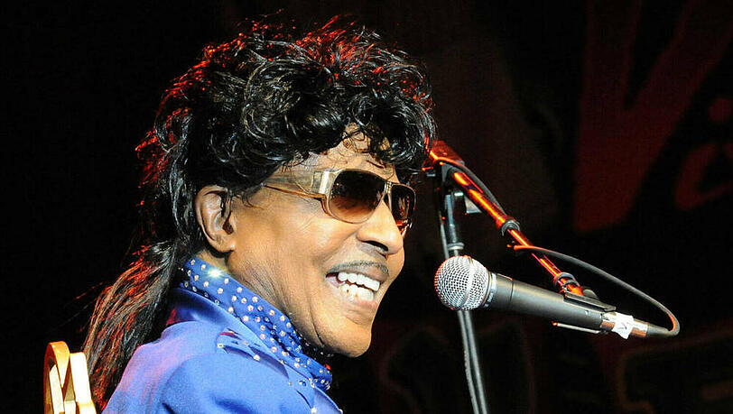 Little Richard während eines Auftritts in Las Vegas. Little Richard während eines Auftritts in Las Vegas.