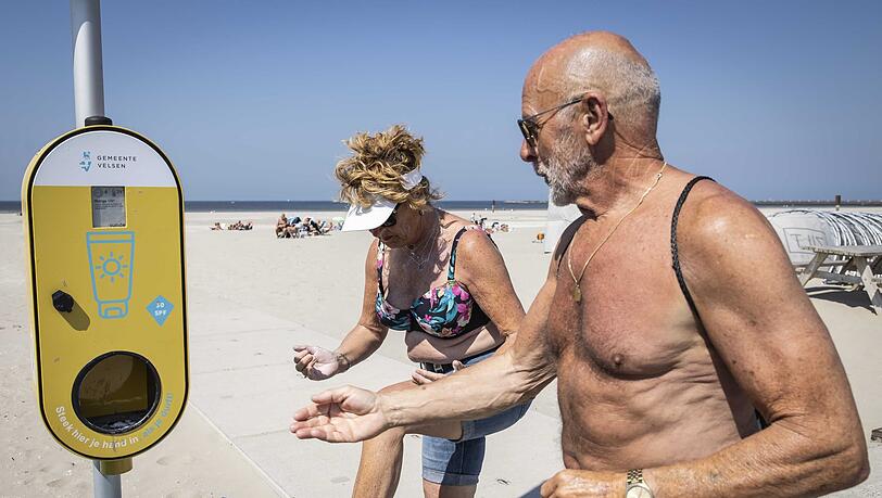 Holland plaatst gratis zonnebranddispensers |  Avondkrant München