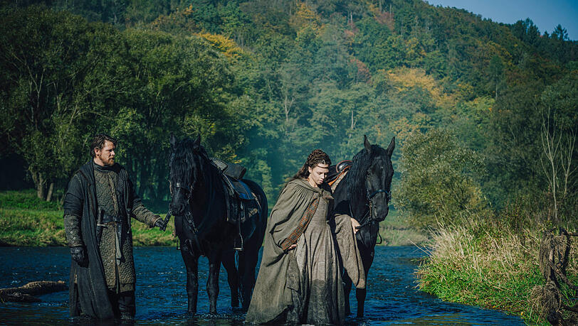 Szene aus dem Film "Hagen - Im Tal der Nibelungen". Szene aus dem Film "Hagen - Im Tal der Nibelungen".
