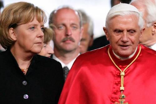 Rügt den Papst: Angela Merkel.
