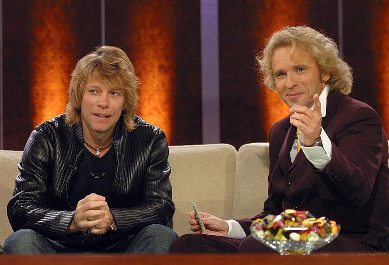 Auch Jon Bon Jovi pflegt zu Thomas Gottschalk ein gutes Verhältnis.
