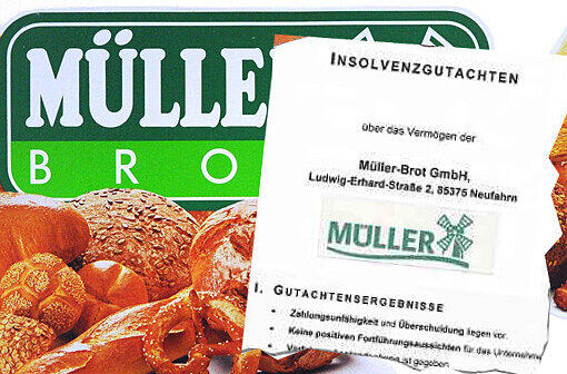 Liegt der AZ exklusiv vor: Das Insolvenzgutachten über das Vermögen der Müller-Brot GmbH.