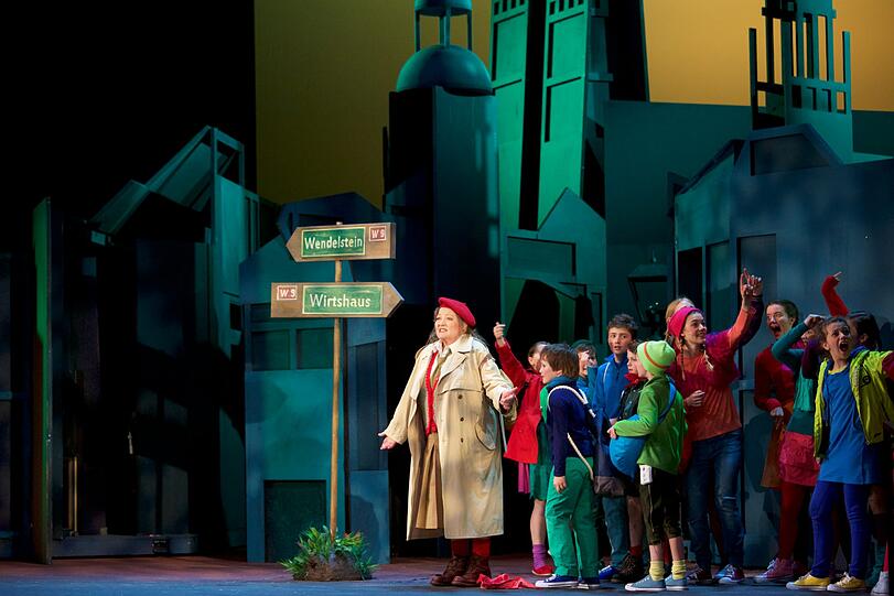 Franz Wittenbrinks "Pumuckl"-Musical im Gärtnerplatztheater.