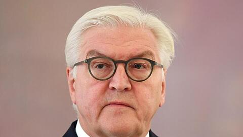 Bundespräsident Frank-Walter Steinmeier im Schloss Bellevue. Foto: Maurizio Gambarini/dpa//Archivbild
