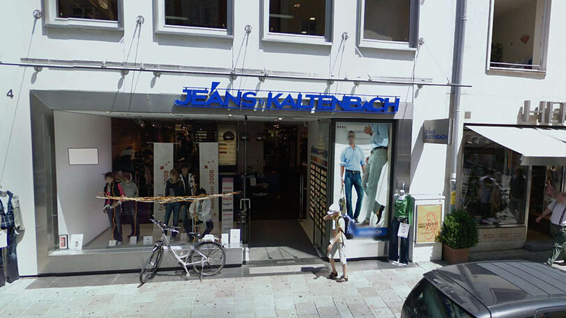Die Jeans-Kaltenbach-Filiale in der Herzogspitalstraße.