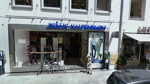 Die Jeans-Kaltenbach-Filiale in der Herzogspitalstraße.