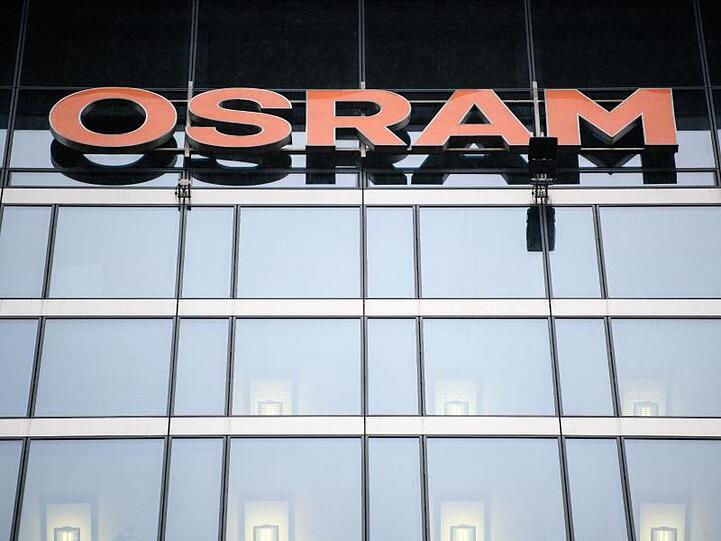 Osram gibt Zahlen zum ersten Quartal bekannt.