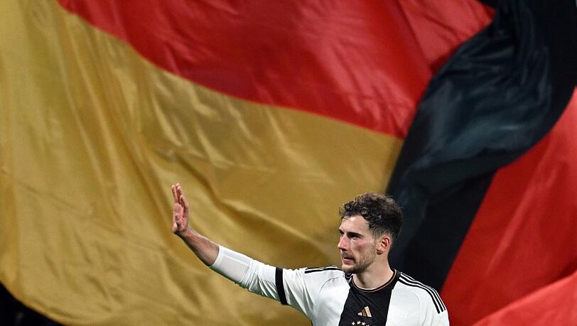 Kommt bereits auf 50 Länderspiele: Bayern-Star Leon Goretzka, hier bei seinem 49. Einsatz - dem 2:0 der deutschen Nationalmannschaft über Peru in Mainz.