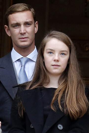 Pierre Casiraghi und seine Halbschwester Prinzessin Alexandra von Hannover