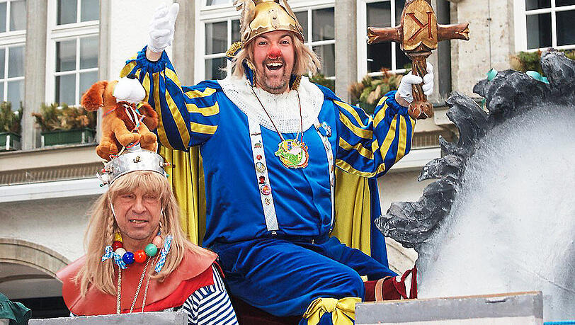 Seit elf Jahren ist er für die Damischen Ritter als Herzog Kasimir III. unterwegs. Seit elf Jahren ist er für die Damischen Ritter als Herzog Kasimir III. unterwegs.