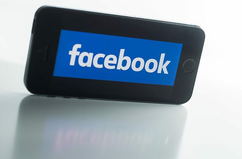 Das Facebook-Logo.