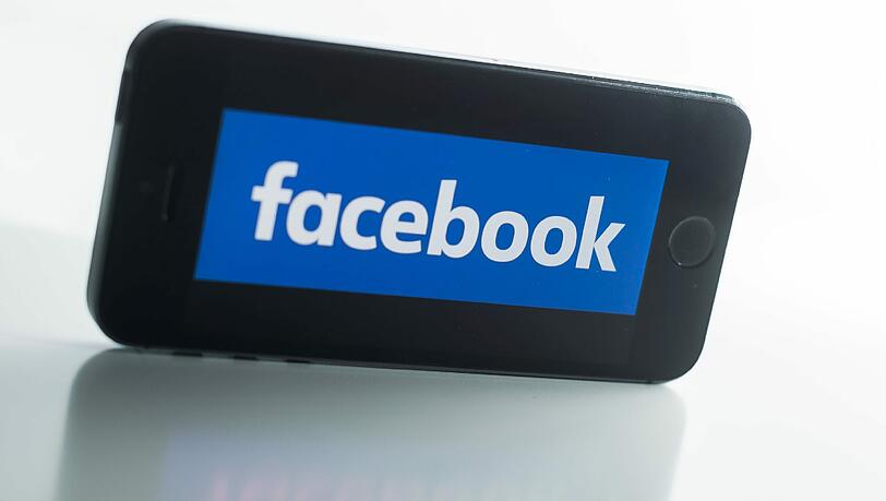 Das Facebook-Logo. Das Facebook-Logo.