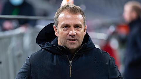 Münchens Trainer Hansi Flick.
