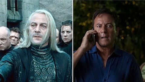 Von "Harry Potter" zu "The White Lotus", von lang und blond zu kurz und braun: Schauspieler Jason Isaacs.