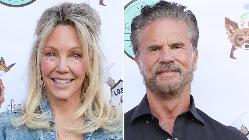 Heather Locklear und Lorenzo Lamas besuchten am 18. Januar beide eine Veranstaltung im LA City Fire Museum - posierten aber getrennt für die Fotografen. Heather Locklear und Lorenzo Lamas besuchten am 18. Januar beide eine Veranstaltung im LA City Fire Museum - posierten aber getrennt für die Fotografen.