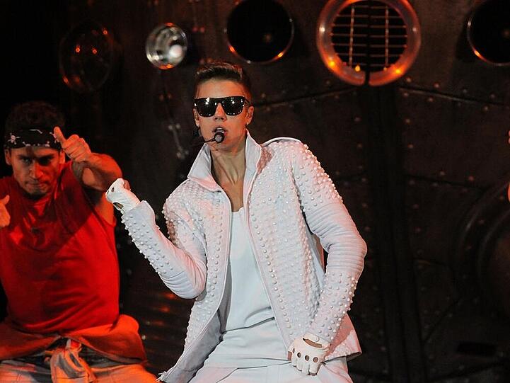 Justin Bieber auf Tour in Atlanta/USA