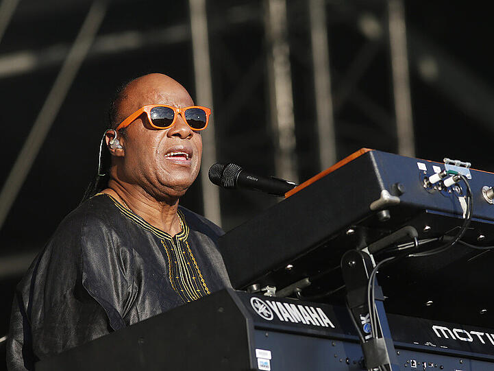 Freut sich auf Kind Nummer neun: Stevie Wonder