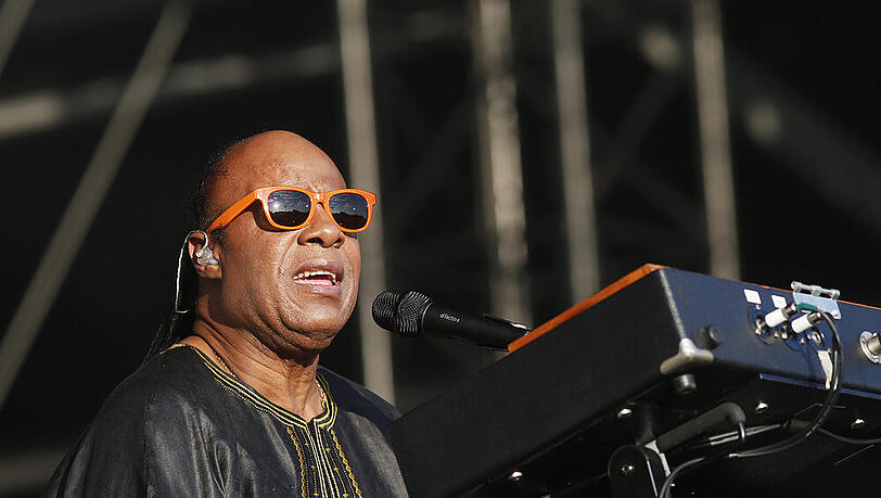 Freut sich auf Kind Nummer neun: Stevie Wonder Freut sich auf Kind Nummer neun: Stevie Wonder
